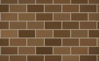 Amsterdam Brown Brick Loft III — dark brown and orange brick wall background, variation III