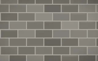 Berlin Grey Brick Loft II — light grey brick wall background, variation II