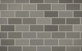 Berlin Grey Brick Loft III — light grey brick wall background, variation III