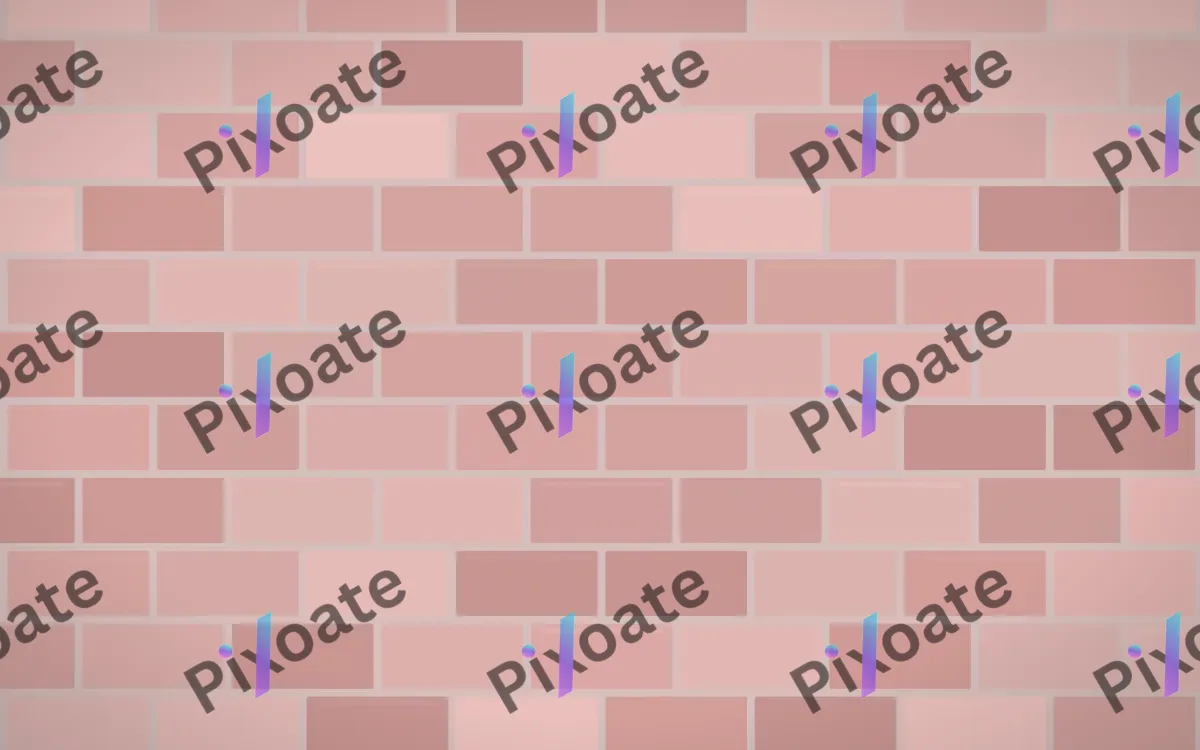 Blush Painted Brick — light red brick wall background