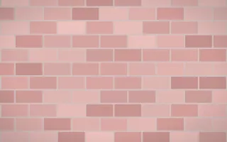 Blush Painted Brick — light red brick wall background
