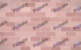 Blush Painted Brick — light red brick wall background
