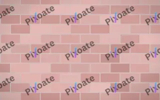 Blush Painted Brick II — light red brick wall background, variation II