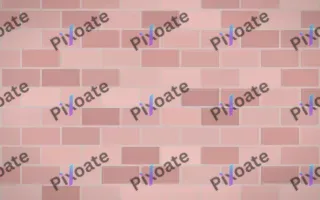 Blush Painted Brick III — light red brick wall background, variation III