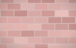 Blush Painted Brick Loft II — light red brick wall background, variation II