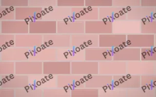Blush Painted Brick Loft II — light red brick wall background, variation II