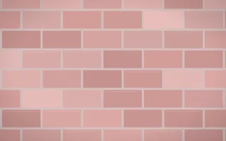 Blush Painted Brick Loft III — light red brick wall background, variation III