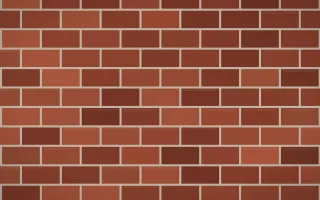 Boston Red Brick II — colourful brown and orange brick wall background, variation II