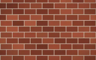 Boston Red Brick III — colourful brown and orange brick wall background, variation III