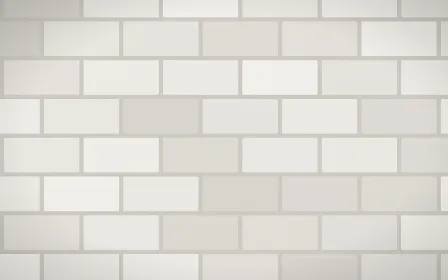 Chalk White Brick Loft — light white and grey brick wall background