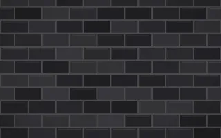 Charcoal Brick II — dark grey brick wall background, variation II