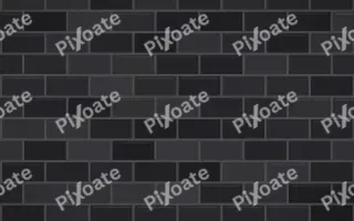 Charcoal Brick II — dark grey brick wall background, variation II
