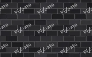 Charcoal Brick III — dark grey brick wall background, variation III