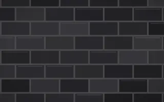 Charcoal Brick Loft — dark grey brick wall background
