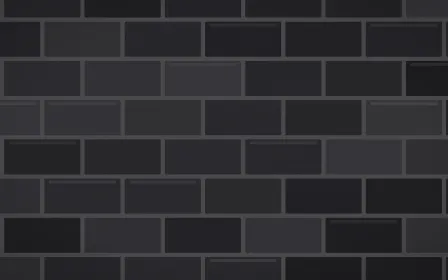 Charcoal Brick Loft — dark grey brick wall background