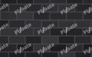 Charcoal Brick Loft II — dark grey brick wall background, variation II