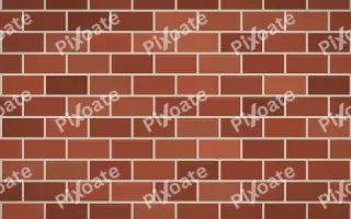 Classic Red Brick III — colourful orange, brown and beige brick wall background, variation III