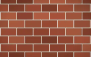 Classic Red Brick Loft — colourful orange, brown and beige brick wall background
