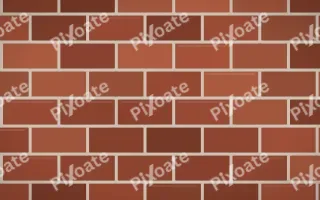 Classic Red Brick Loft — colourful orange, brown and beige brick wall background