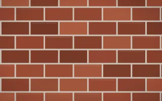 Classic Red Brick Loft III — colourful orange, brown and beige brick wall background, variation III