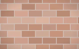 Copenhagen Blush Brick Loft — light orange and beige brick wall background
