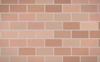 Copenhagen Blush Brick Loft II — light orange and beige brick wall background, variation II