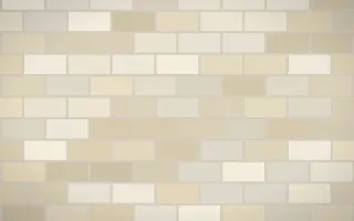Cream Limewash — light beige brick wall background
