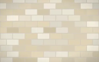 Cream Limewash II — light beige brick wall background, variation II
