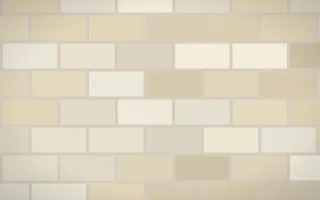 Cream Limewash Loft II — light beige brick wall background, variation II