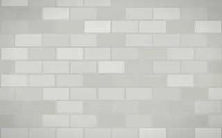 Dove Painted Brick III — light grey brick wall background, variation III