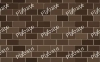 Espresso Brick — dark brown and orange brick wall background