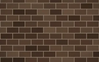Espresso Brick II — dark brown and orange brick wall background, variation II