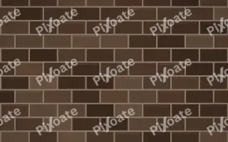 Espresso Brick III — dark brown and orange brick wall background, variation III