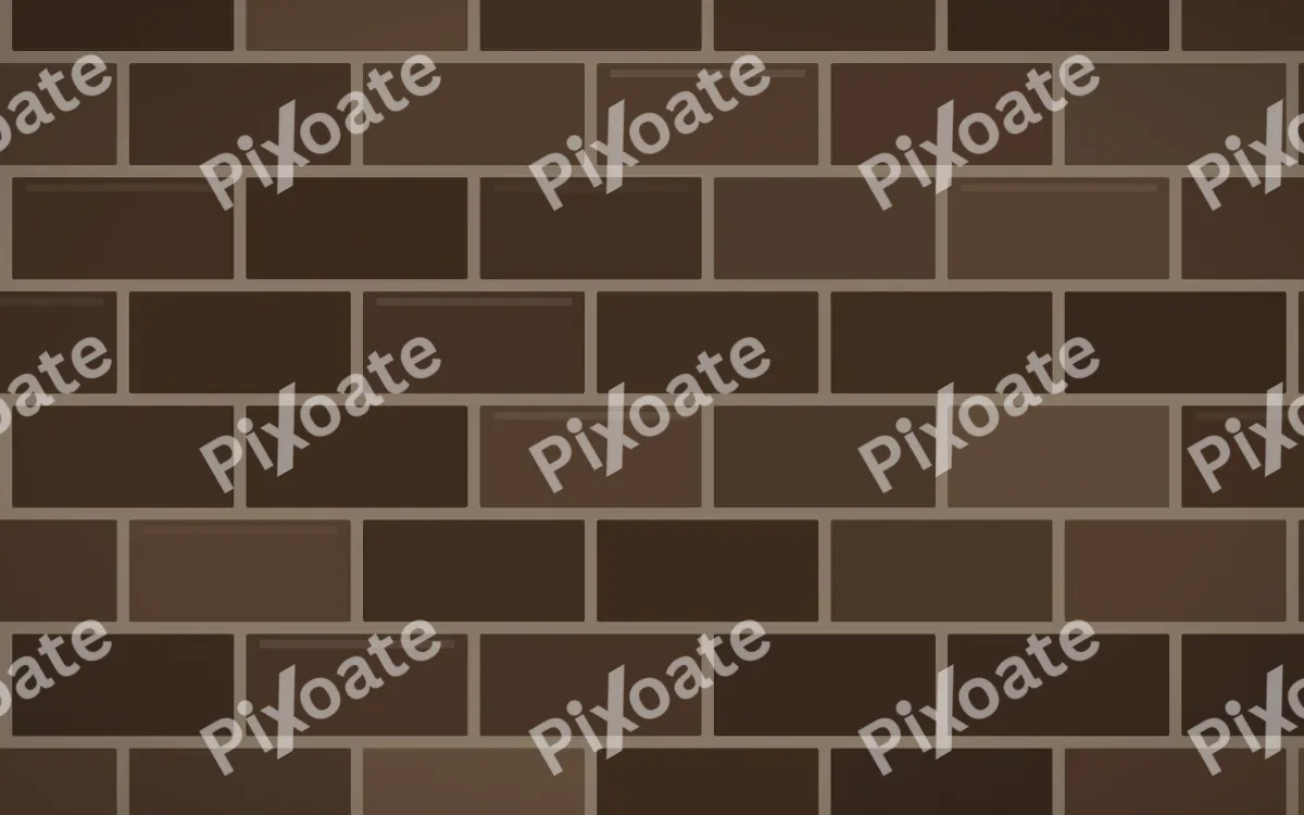 Espresso Brick Loft — dark brown and orange brick wall background