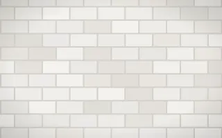 Gallery White Brick II — light white and grey brick wall background, variation II