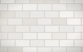 Gallery White Brick Loft III — light white and grey brick wall background, variation III