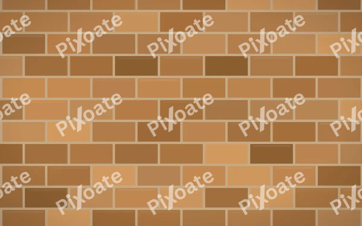 Golden Hour Brick — colourful orange brick wall background