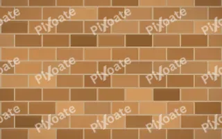 Golden Hour Brick — colourful orange brick wall background