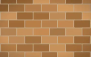 Golden Hour Brick Loft — colourful orange brick wall background