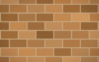 Golden Hour Brick Loft II — colourful orange brick wall background, variation II