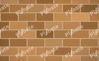Golden Hour Brick Loft II — colourful orange brick wall background, variation II