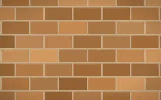 Golden Hour Brick Loft III — colourful orange brick wall background, variation III