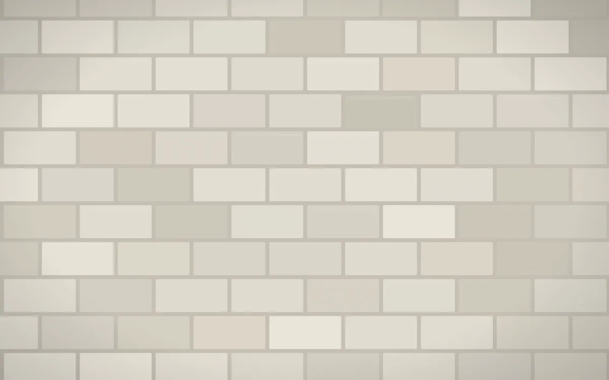 Greige Brick — light beige brick wall background