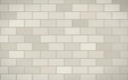 Greige Brick — light beige brick wall background