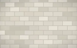 Greige Brick III — light beige brick wall background, variation III