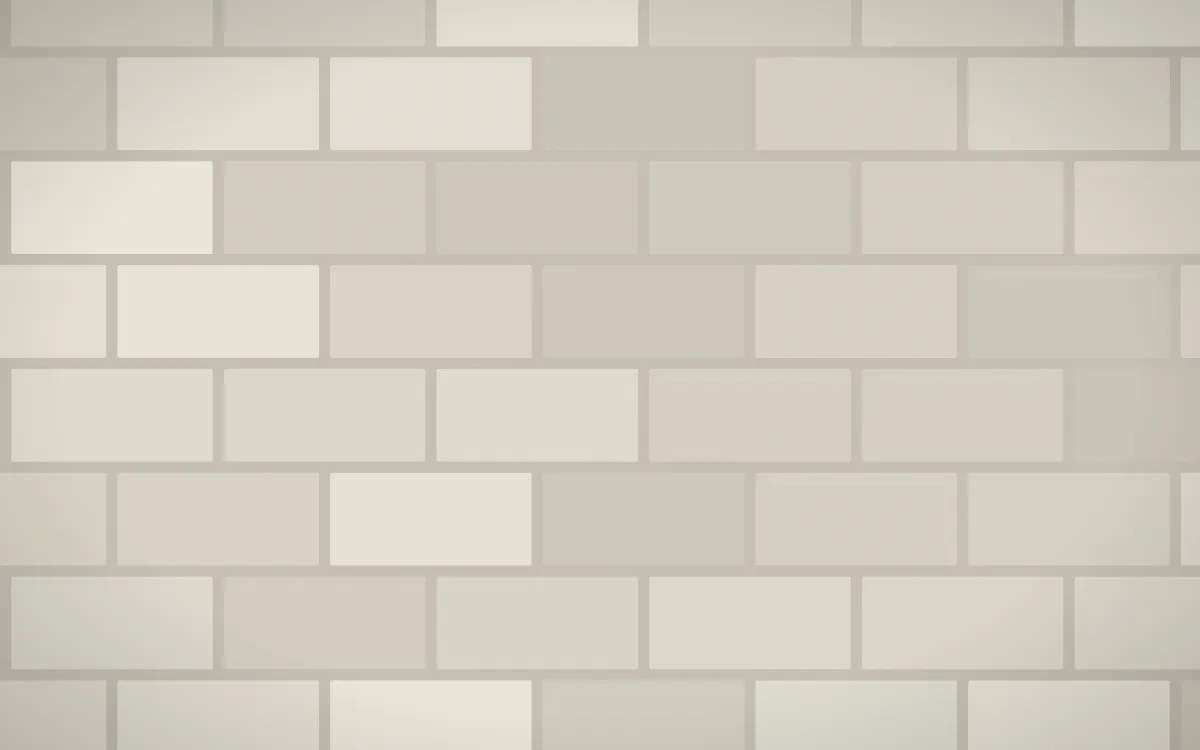 Greige Brick Loft — light beige brick wall background