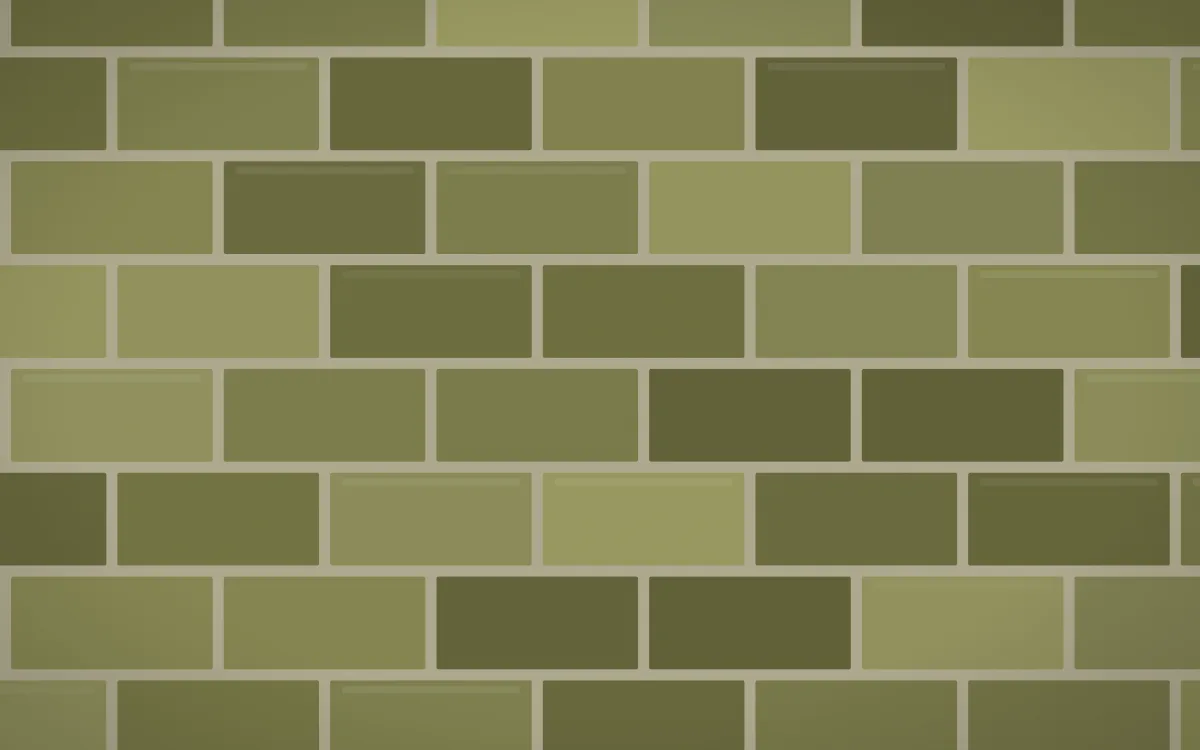 Hanoi Moss Brick Loft — colourful yellow brick wall background