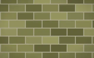Hanoi Moss Brick Loft — colourful yellow brick wall background