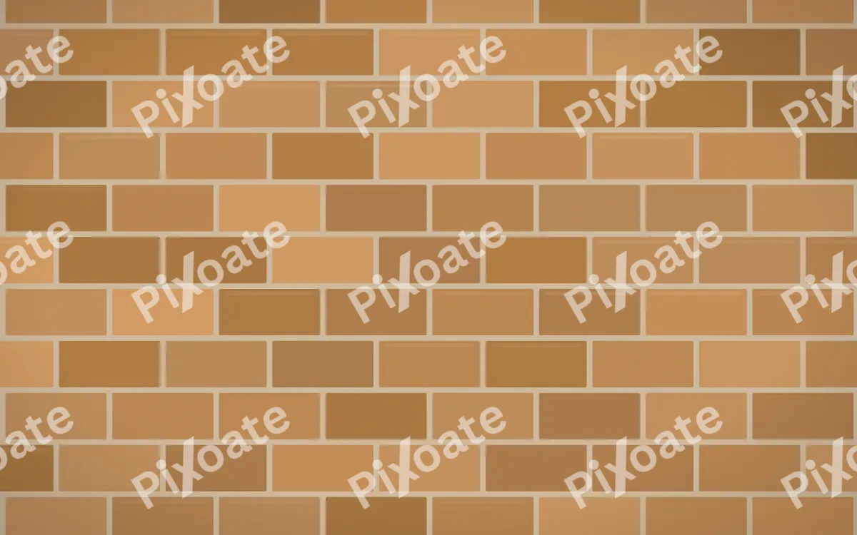 Honey Clay Brick — colourful orange brick wall background