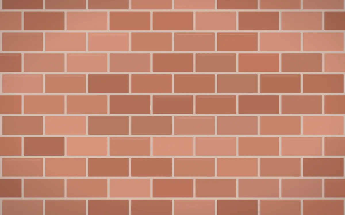 Jaipur Pink Brick — light orange and beige brick wall background